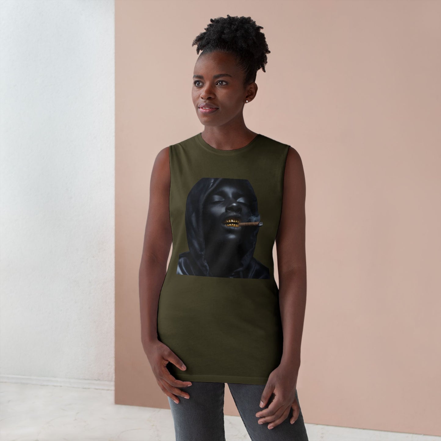 Up in Smoke: Unisex Barnard Tank