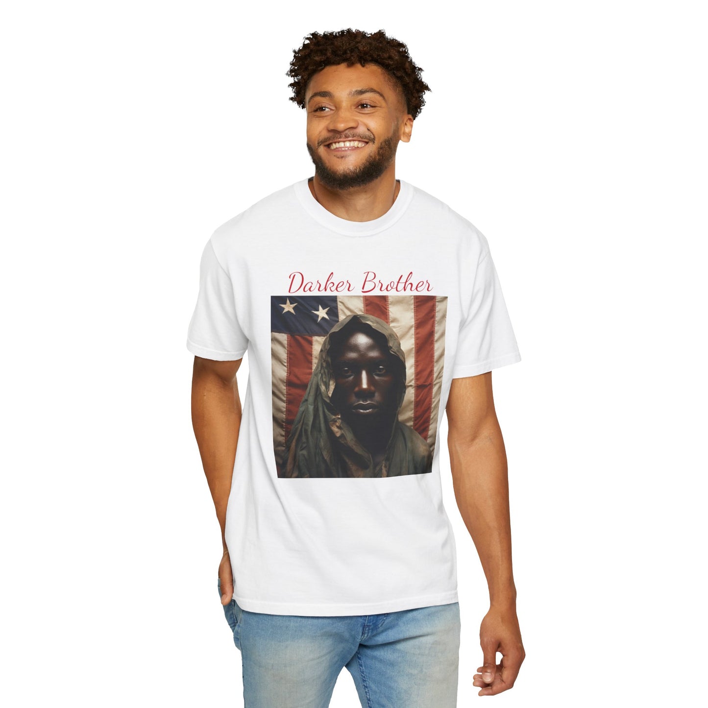The Darker Brother: Unisex Garment-Dyed T-shirt
