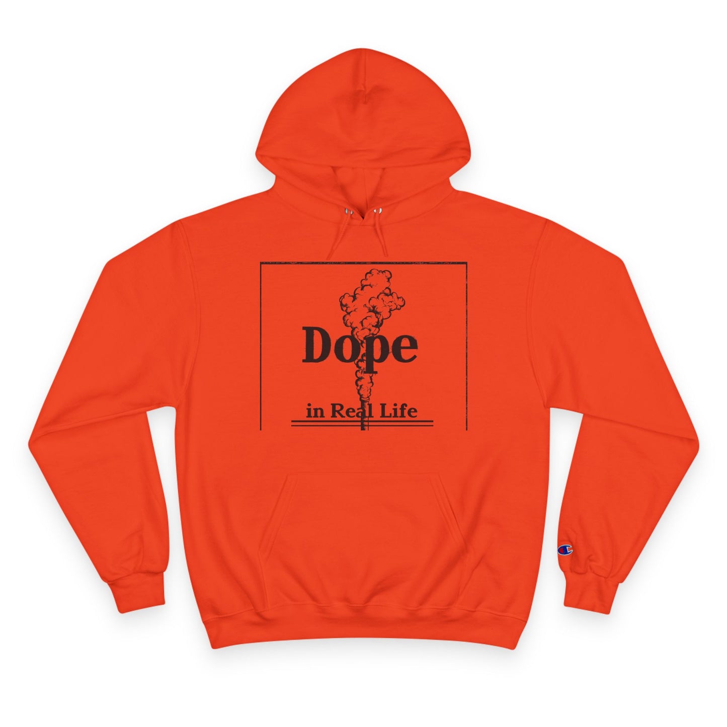 Dope in Real Life Champion Hoodie | Trendy Streetwear for Urban Lifestyle