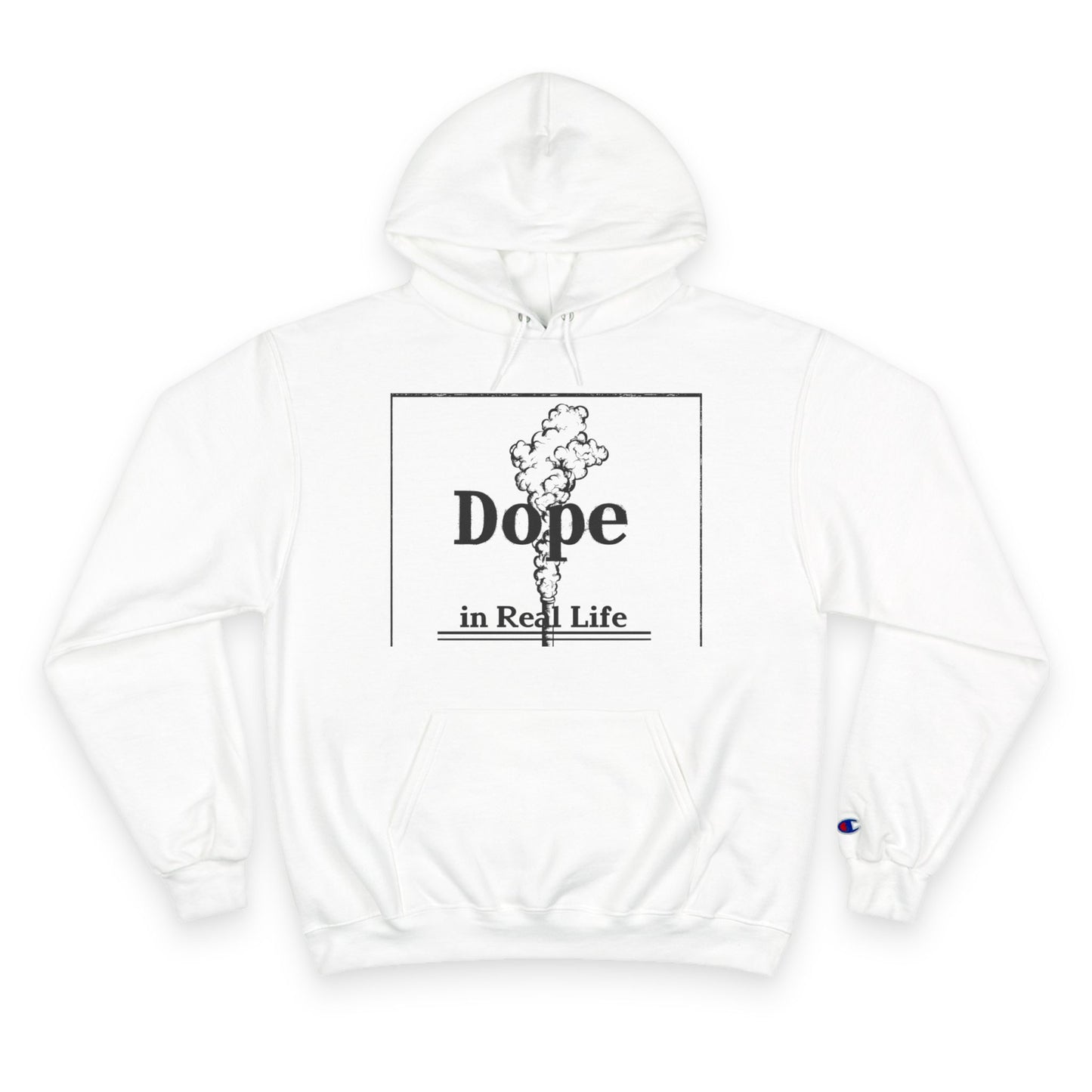 Dope in Real Life Champion Hoodie | Trendy Streetwear for Urban Lifestyle