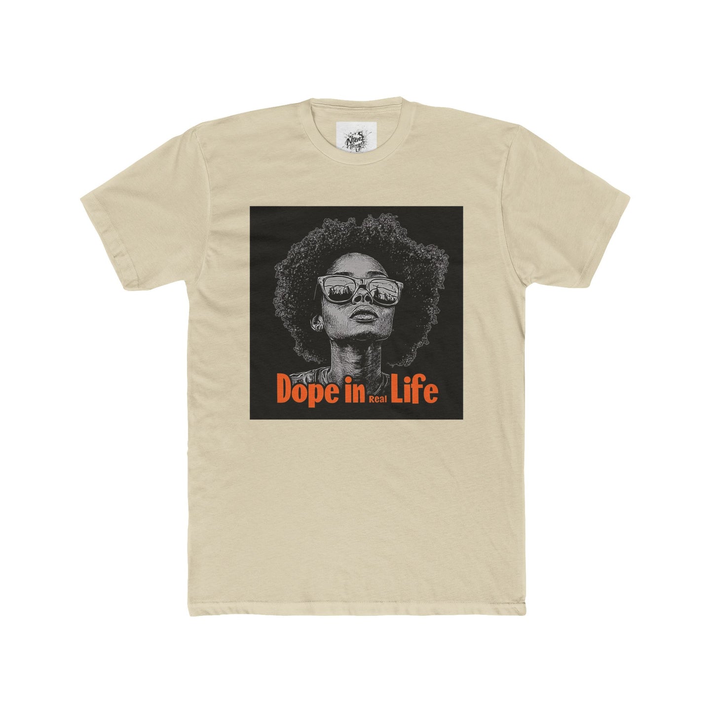 Dope in Life Unisex Cotton Crew Tee - Bold Graphic Tee for Confident Expression