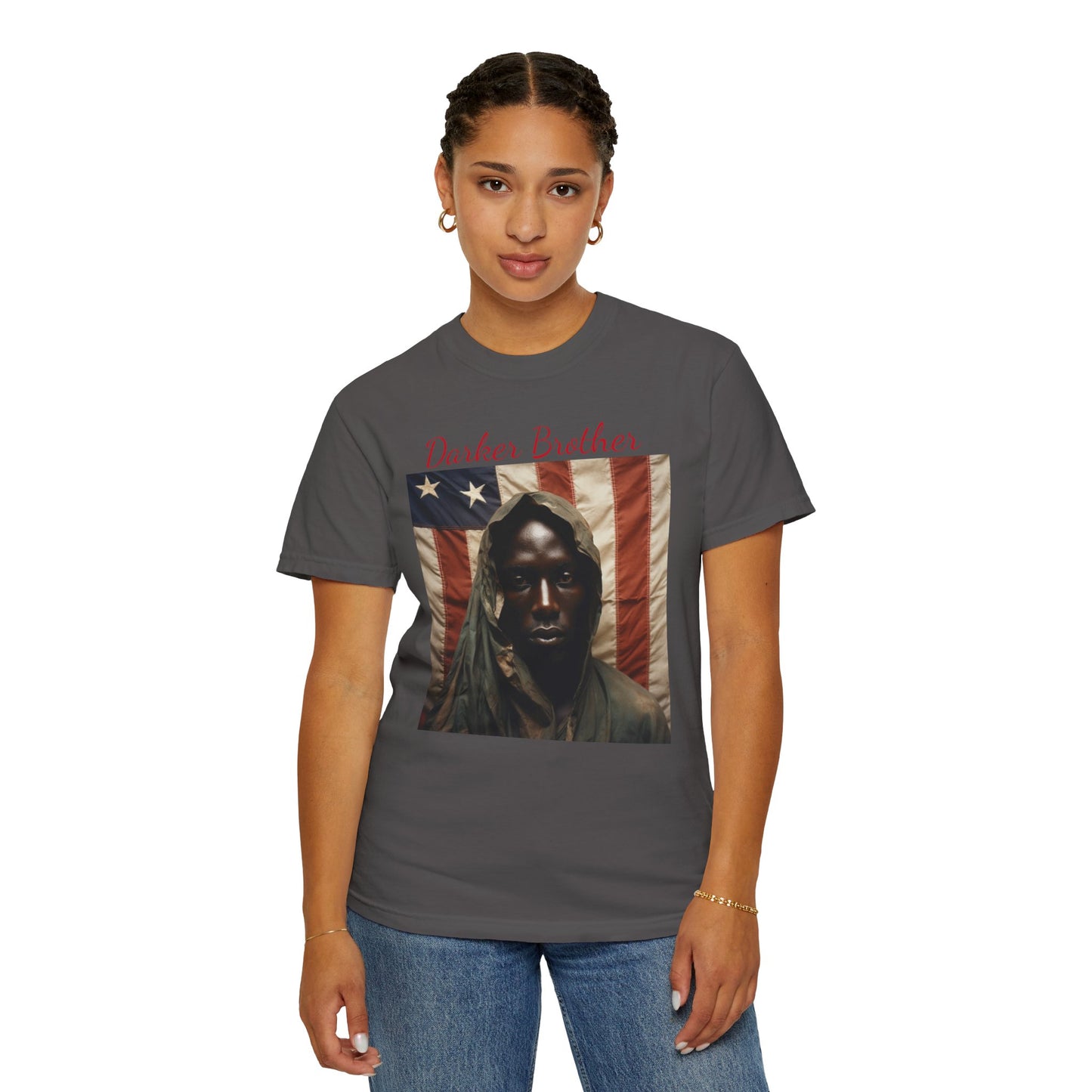 The Darker Brother: Unisex Garment-Dyed T-shirt