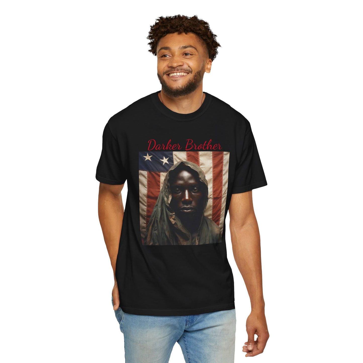 The Darker Brother: Unisex Garment-Dyed T-shirt