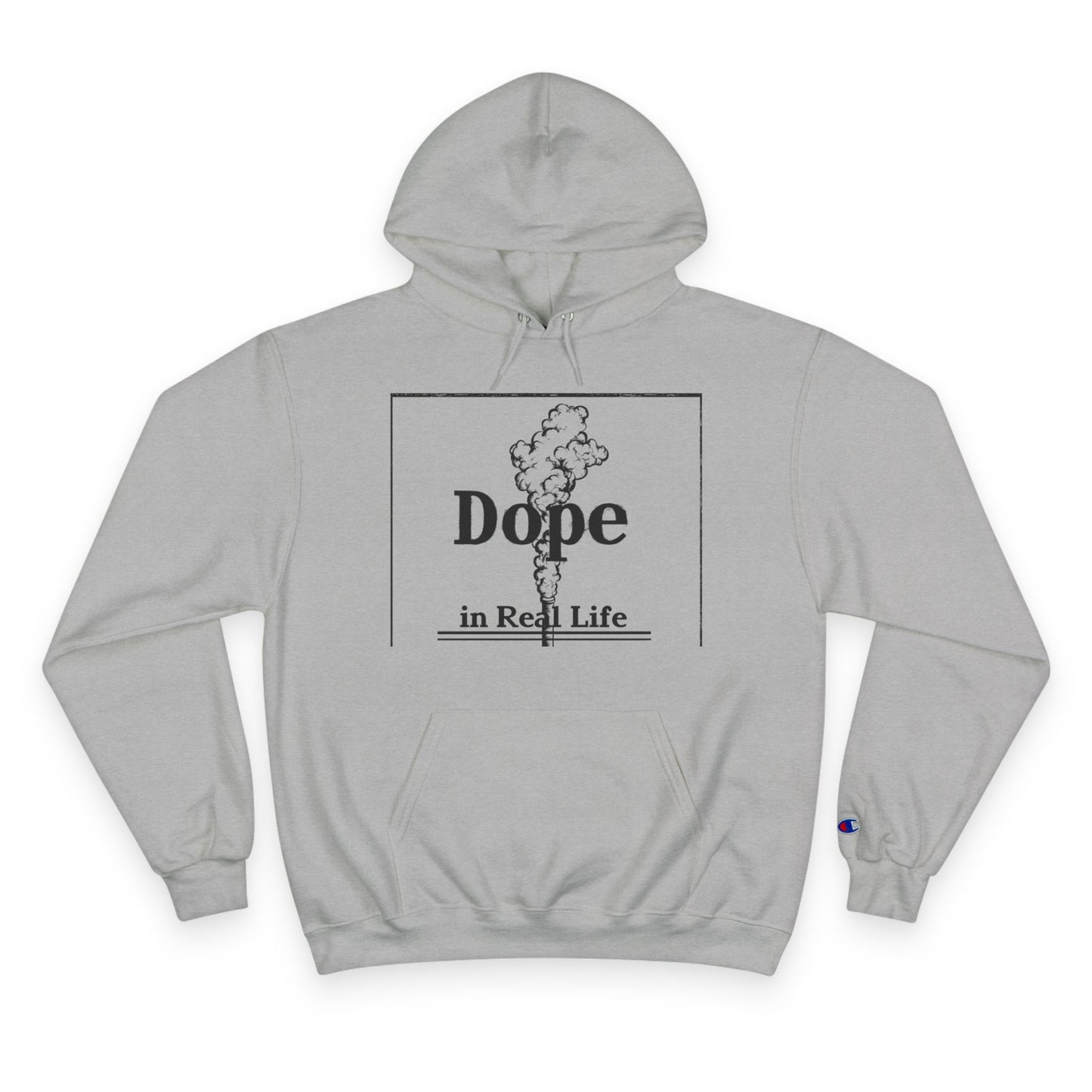 Dope in Real Life Champion Hoodie | Trendy Streetwear for Urban Lifestyle