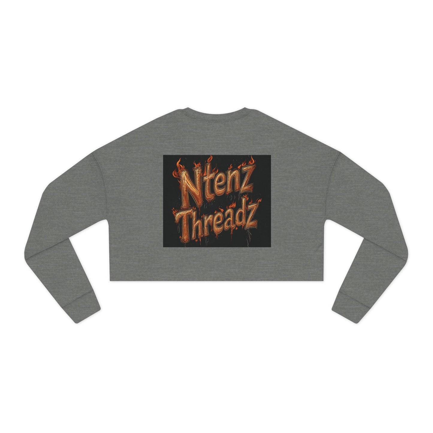 "Dope in Life" = Stylish Women's Cropped Sweatshirt