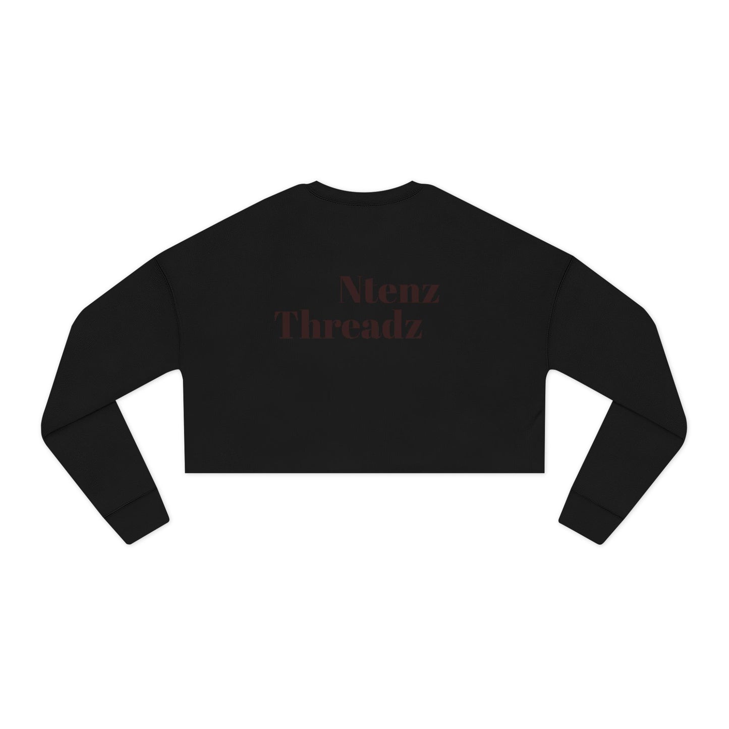 Up in Smoke: Women's Cropped Sweatshirt