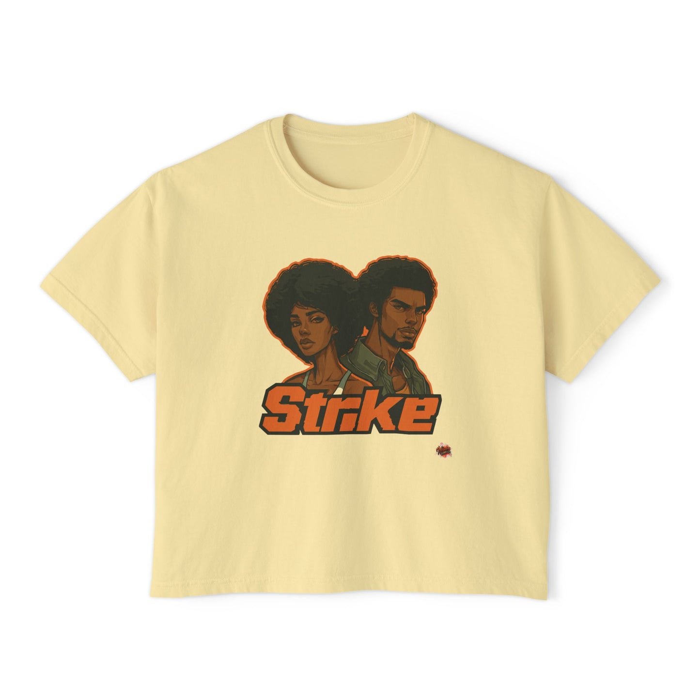 Strike 2: Retro Graphic Women's Boxy Tee