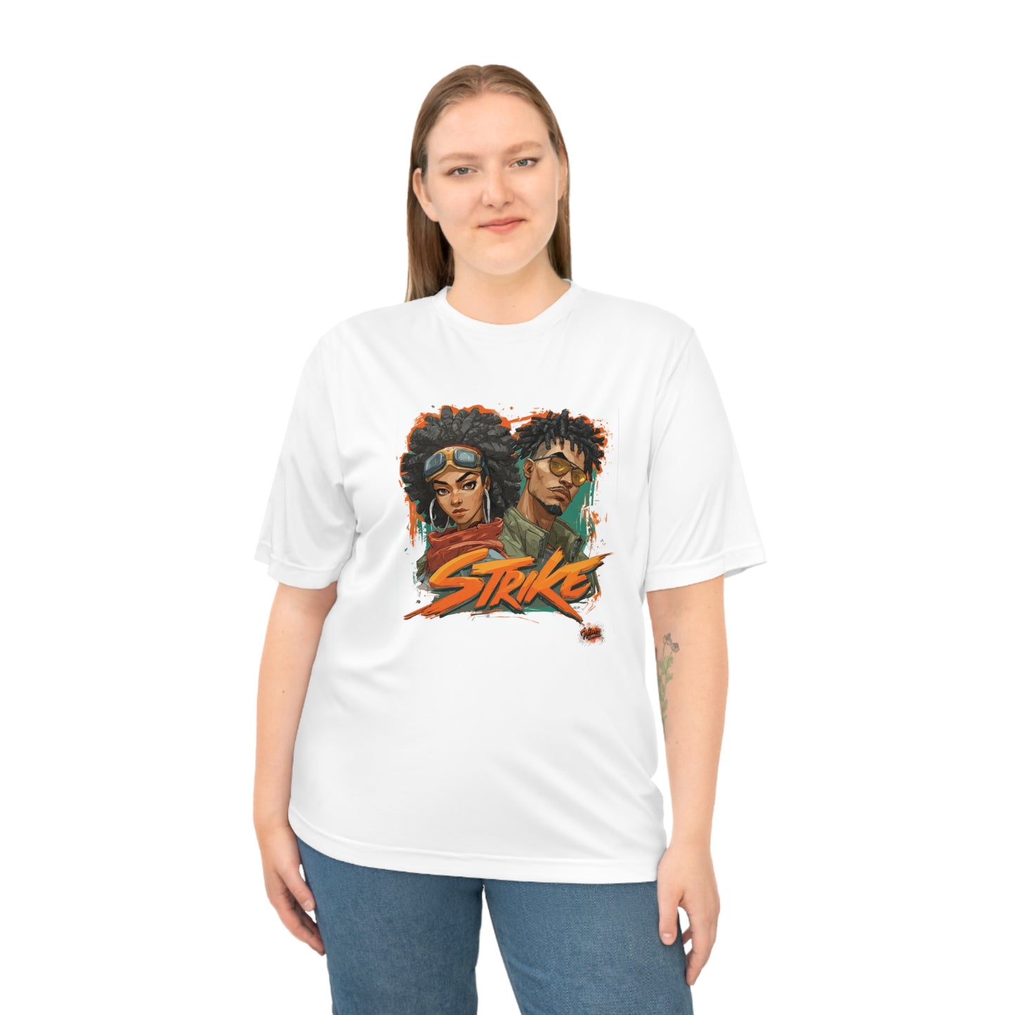 Strike: Urban Graphic Tee - Striking Zone Performance T-Shirt, Unisex Workout Shirt, Streetwear Top, Fitness Apparel, Casual Style