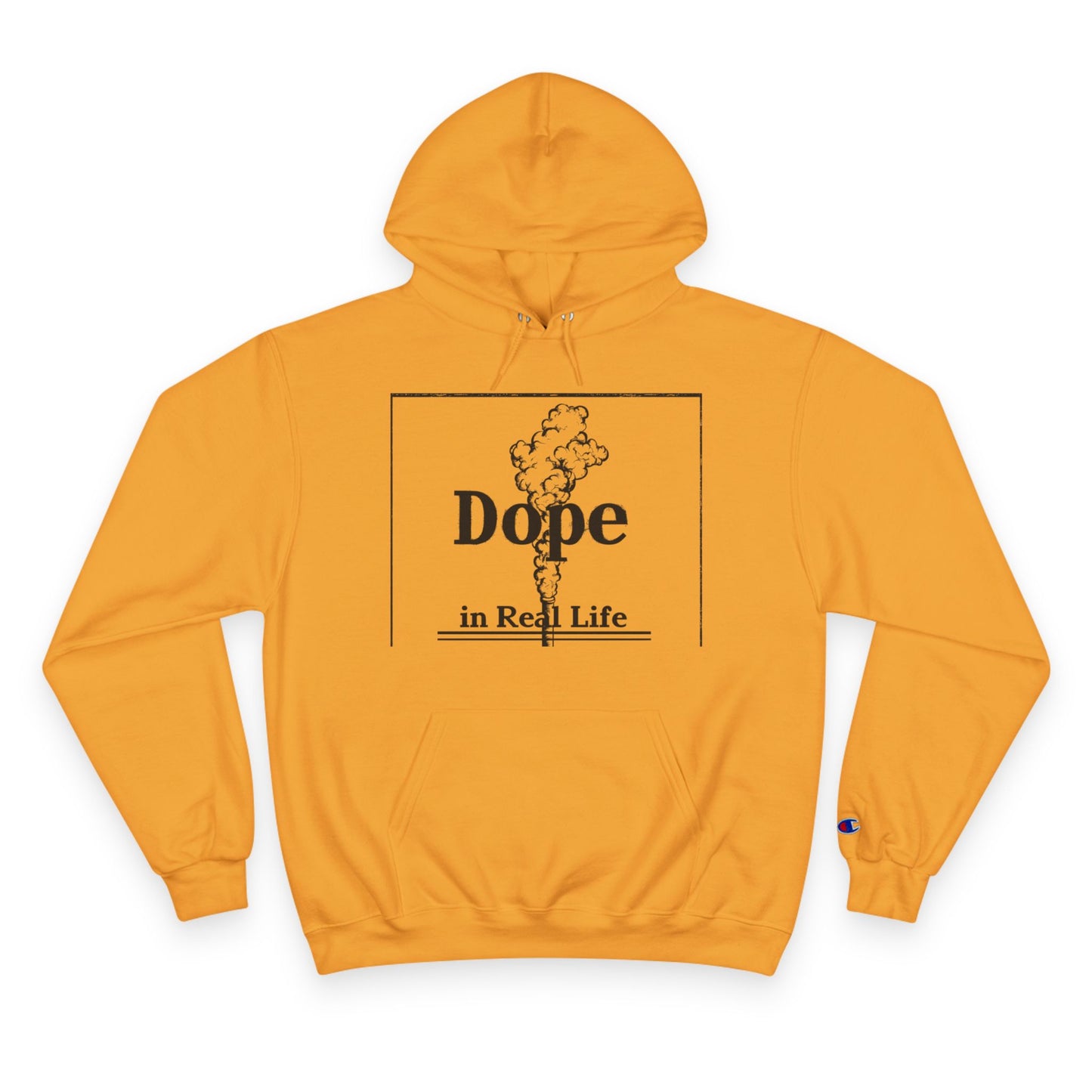 Dope in Real Life Champion Hoodie | Trendy Streetwear for Urban Lifestyle