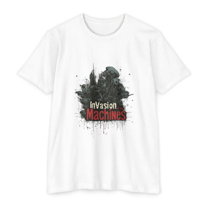 Invasion Machines: Unisex T-Shirt, Graphic Tee for Sci-Fi Fans, Casual Everyday Wear, Gift for Movie Lovers, Perfect for Summer