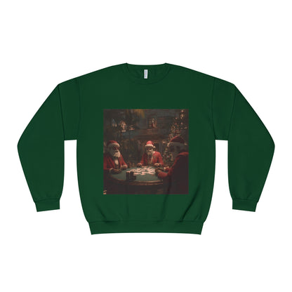 Santa Card Game Holiday Sweater