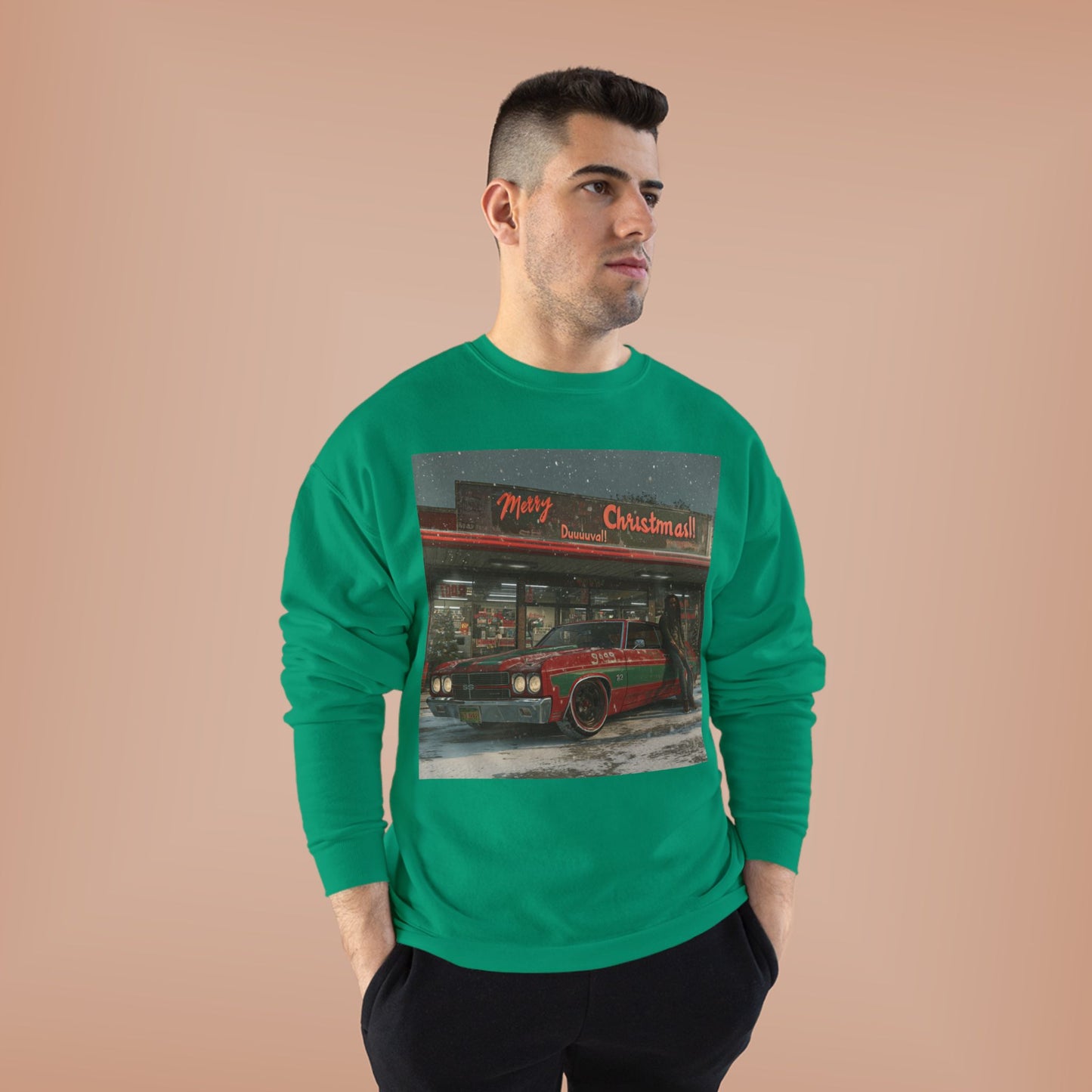 Merry Christmas, Duuval!! Sweatshirt - Vintage Christmas