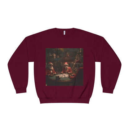 Santa Card Game Holiday Sweater