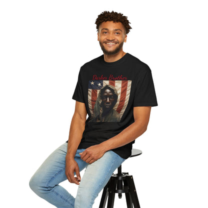 The Darker Brother: Unisex Garment-Dyed T-shirt