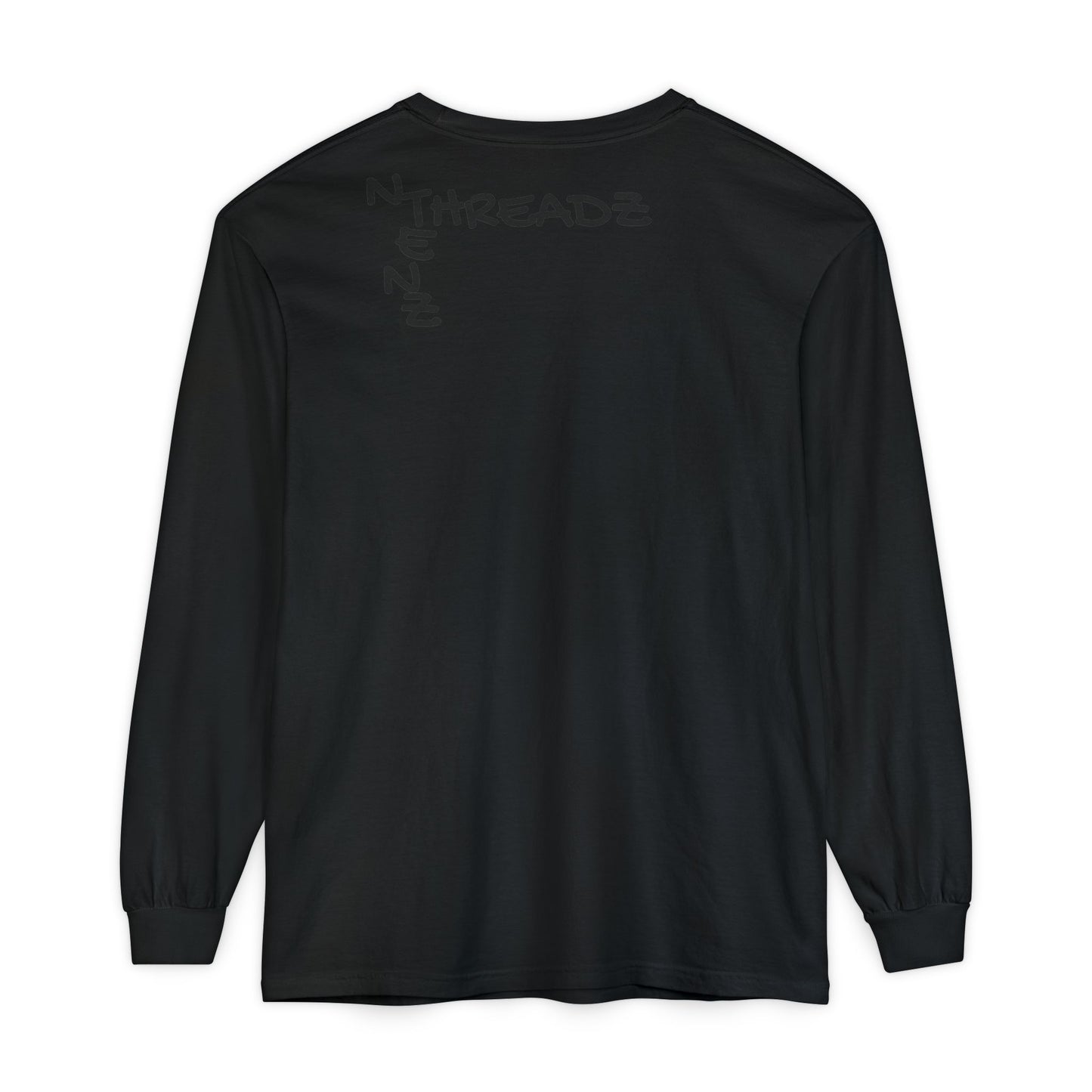 Haze: Unisex Garment-dyed Long Sleeve T-Shirt