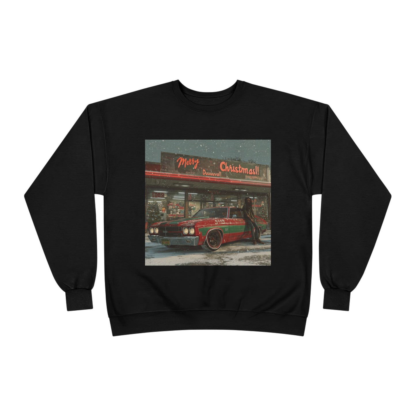 Merry Christmas, Duuval!! Sweatshirt - Vintage Christmas