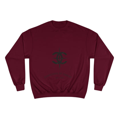 Conscious of Christ Champion Sweatshirt - Faith-Inspired Apparel