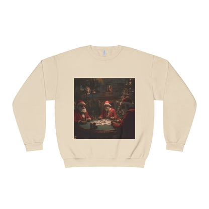Santa Card Game Holiday Sweater