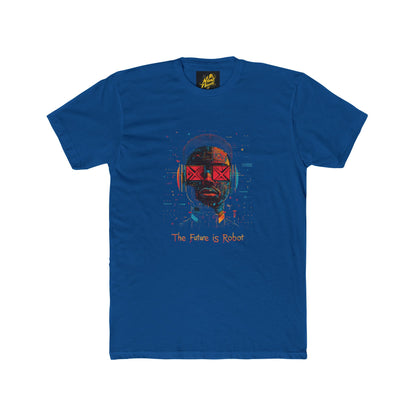 The Future is Robots: Unisex Graphic Tee with Ntenz Threadz Design, Casual Fashion; Gift for Birthdays, Holidays, Everyday Wear, Lounge, Unique Style