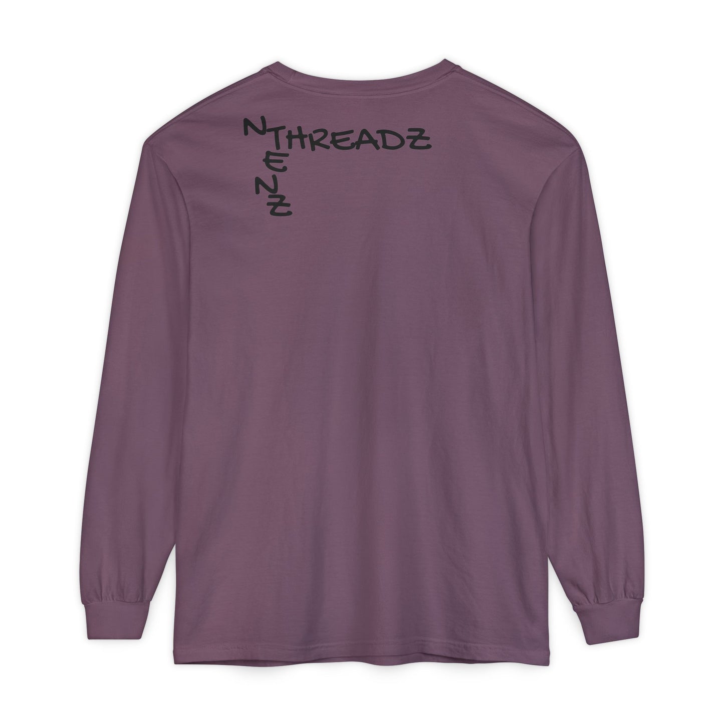 Haze: Unisex Garment-dyed Long Sleeve T-Shirt