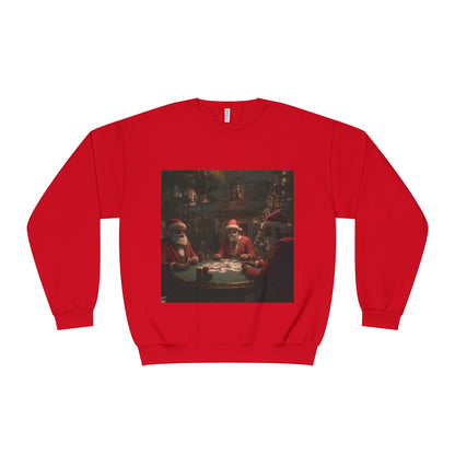 Santa Card Game Holiday Sweater