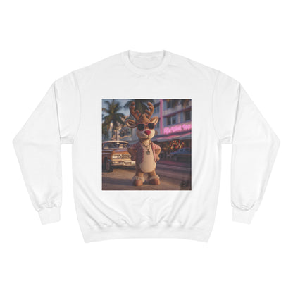 Christmas in Miami  Champion Sweatshirt