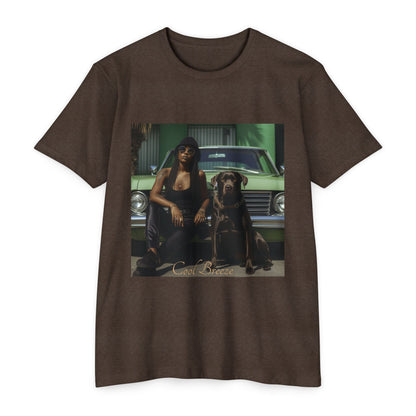 Cool Breeze: Unisex Retro Graphic Tee, Vintage Style Shirt, Casual Wear,  Summer Fashion