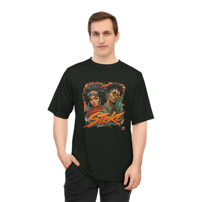 Strike: Urban Graphic Tee - Striking Zone Performance T-Shirt, Unisex Workout Shirt, Streetwear Top, Fitness Apparel, Casual Style