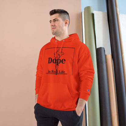 Dope in Real Life Champion Hoodie | Trendy Streetwear for Urban Lifestyle