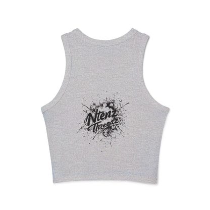 Tank Top - Dope in Real Life - Women's Micro Rib Racer