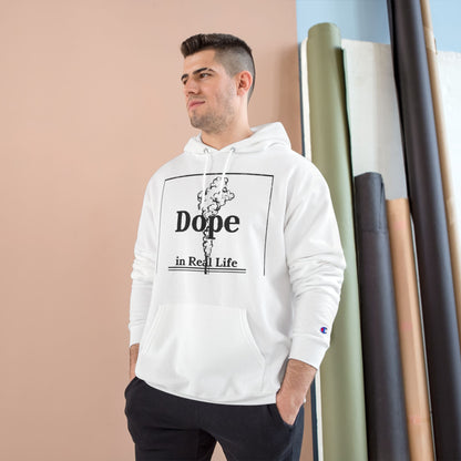 Dope in Real Life Champion Hoodie | Trendy Streetwear for Urban Lifestyle