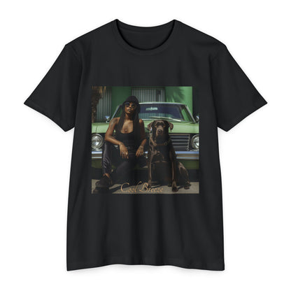 Cool Breeze: Unisex Retro Graphic Tee, Vintage Style Shirt, Casual Wear,  Summer Fashion