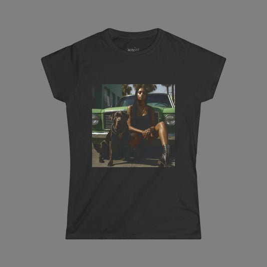 Cool Breeze- Chic Women's Softstyle Tee, Fashion Statement Tee, Summer Wardrobe Essential