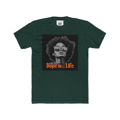 Dope in Life Unisex Cotton Crew Tee - Bold Graphic Tee for Confident Expression