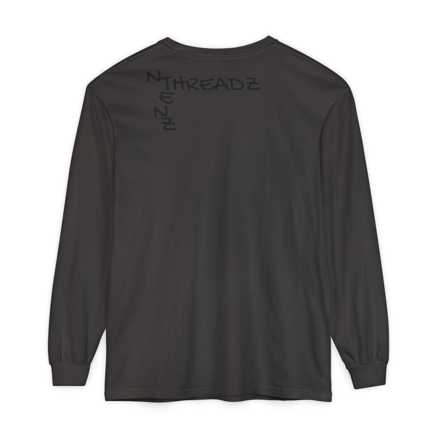 Haze: Unisex Garment-dyed Long Sleeve T-Shirt