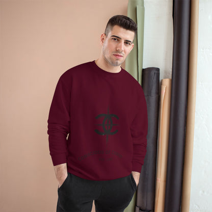 Conscious of Christ Champion Sweatshirt - Faith-Inspired Apparel