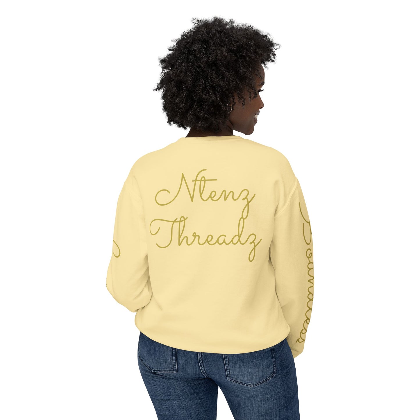 Boundless love: Unisex Lightweight Crewneck Sweatshirt