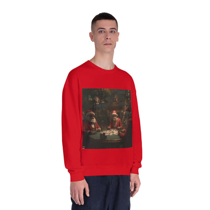 Santa Card Game Holiday Sweater