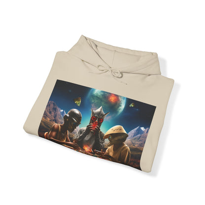 Las Nibiru: Unisex Heavy Blend Hooded Graphic Sweatshirt