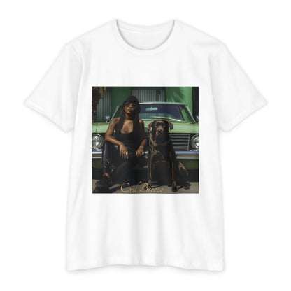 Cool Breeze: Unisex Retro Graphic Tee, Vintage Style Shirt, Casual Wear,  Summer Fashion