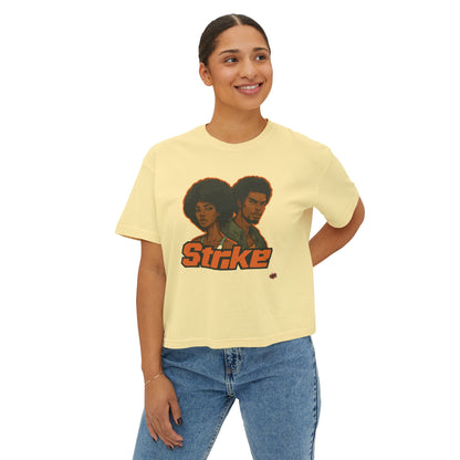 Strike 2: Retro Graphic Women's Boxy Tee