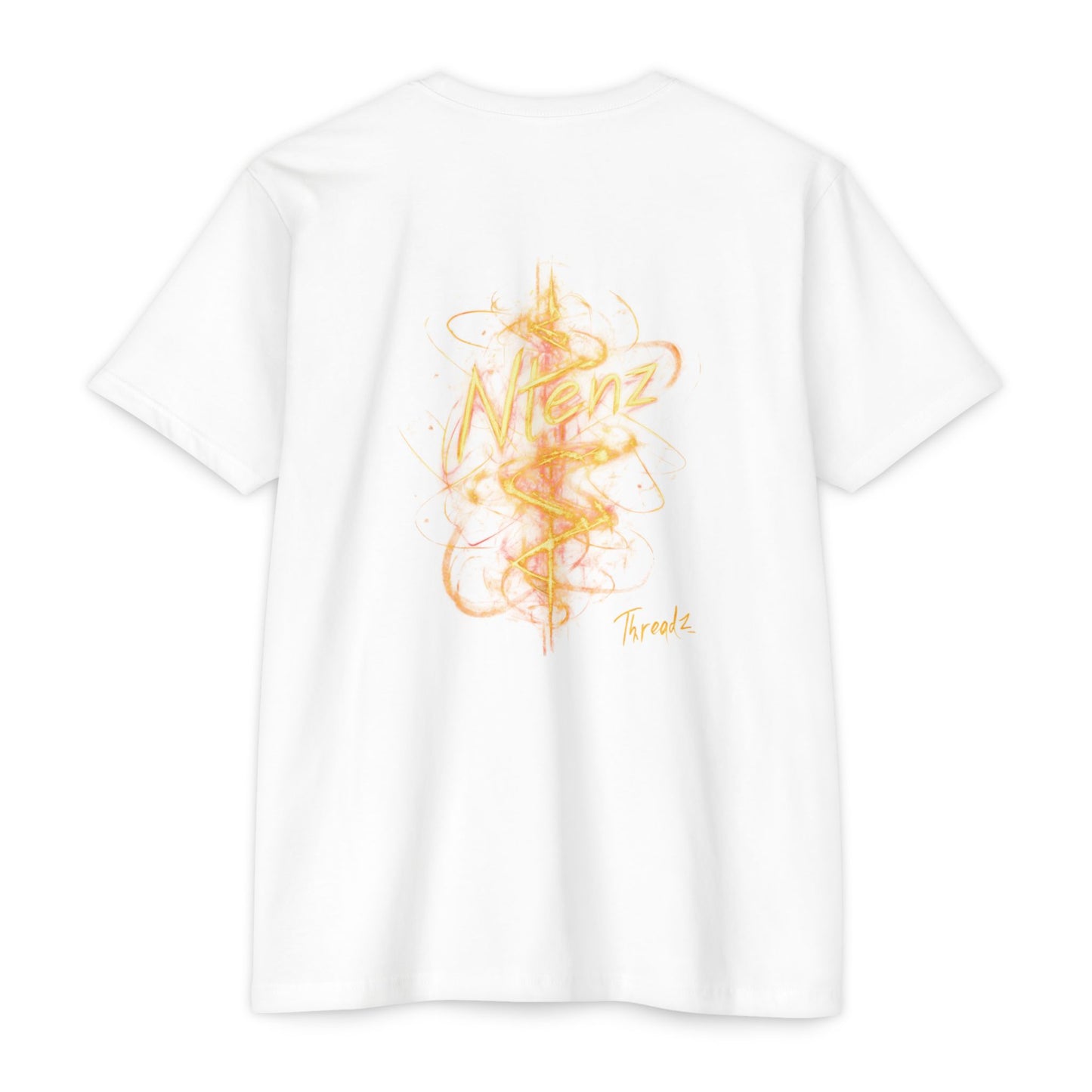 Conscious Vibes Unisex CVC Jersey T-shirt - Nature-Inspired Graphic Tee