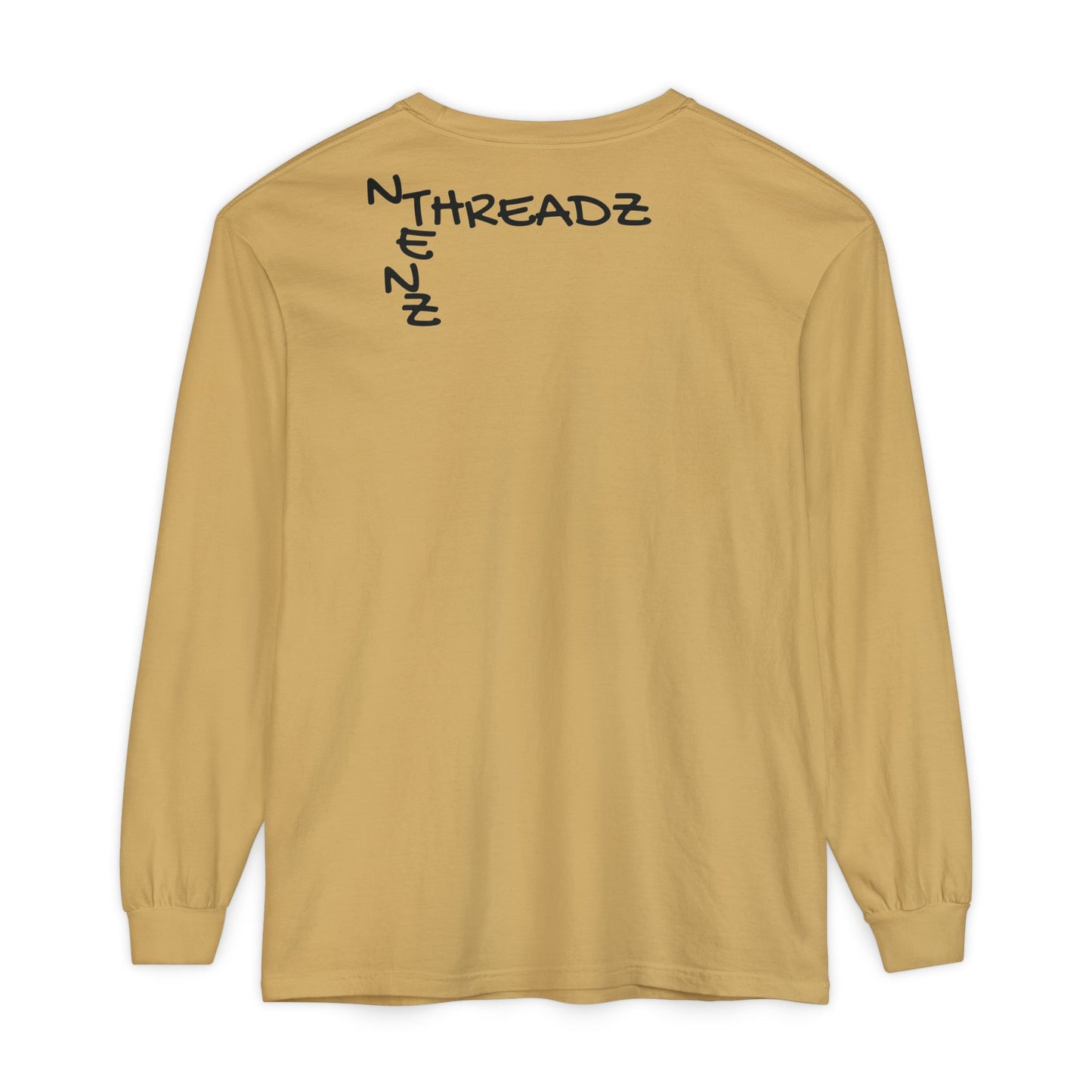 Haze: Unisex Garment-dyed Long Sleeve T-Shirt