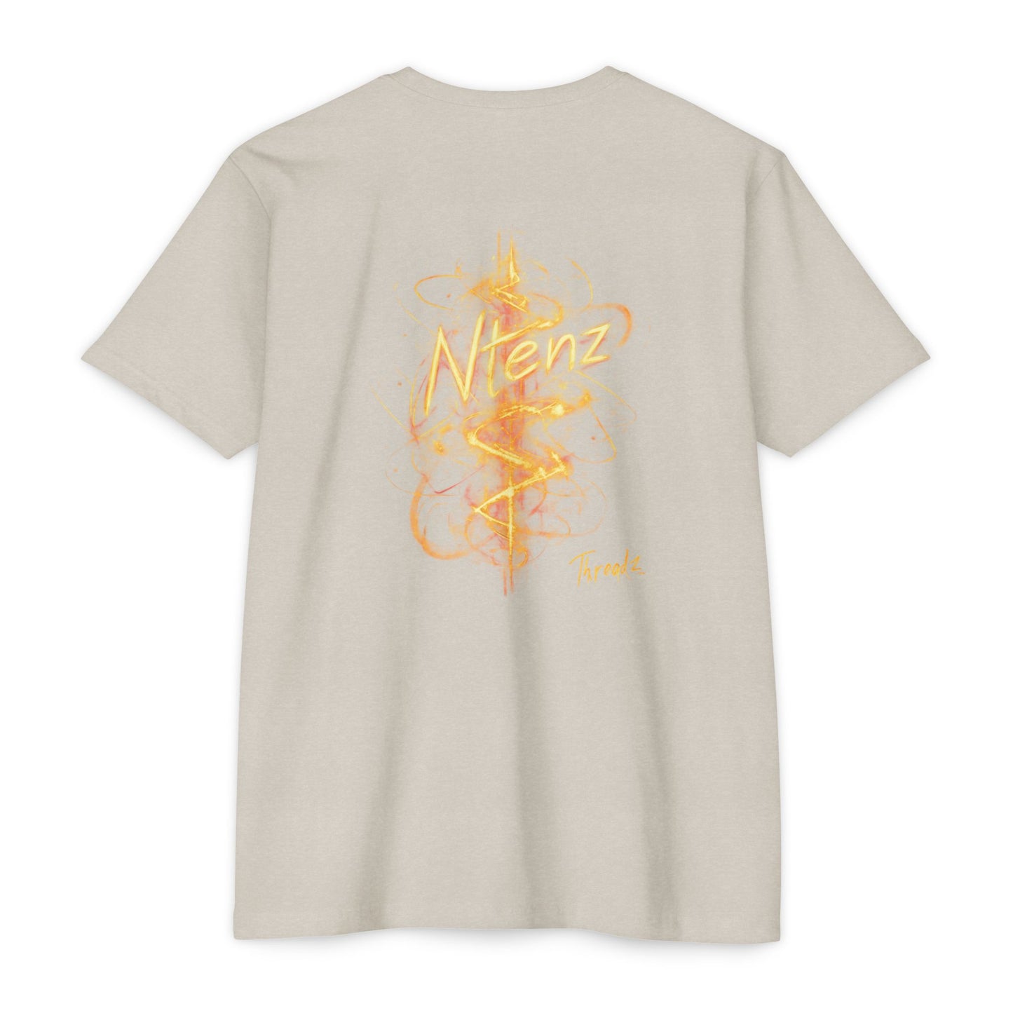 Conscious Vibes Unisex CVC Jersey T-shirt - Nature-Inspired Graphic Tee