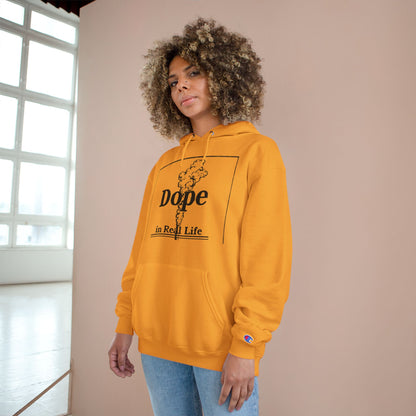 Dope in Real Life Champion Hoodie | Trendy Streetwear for Urban Lifestyle