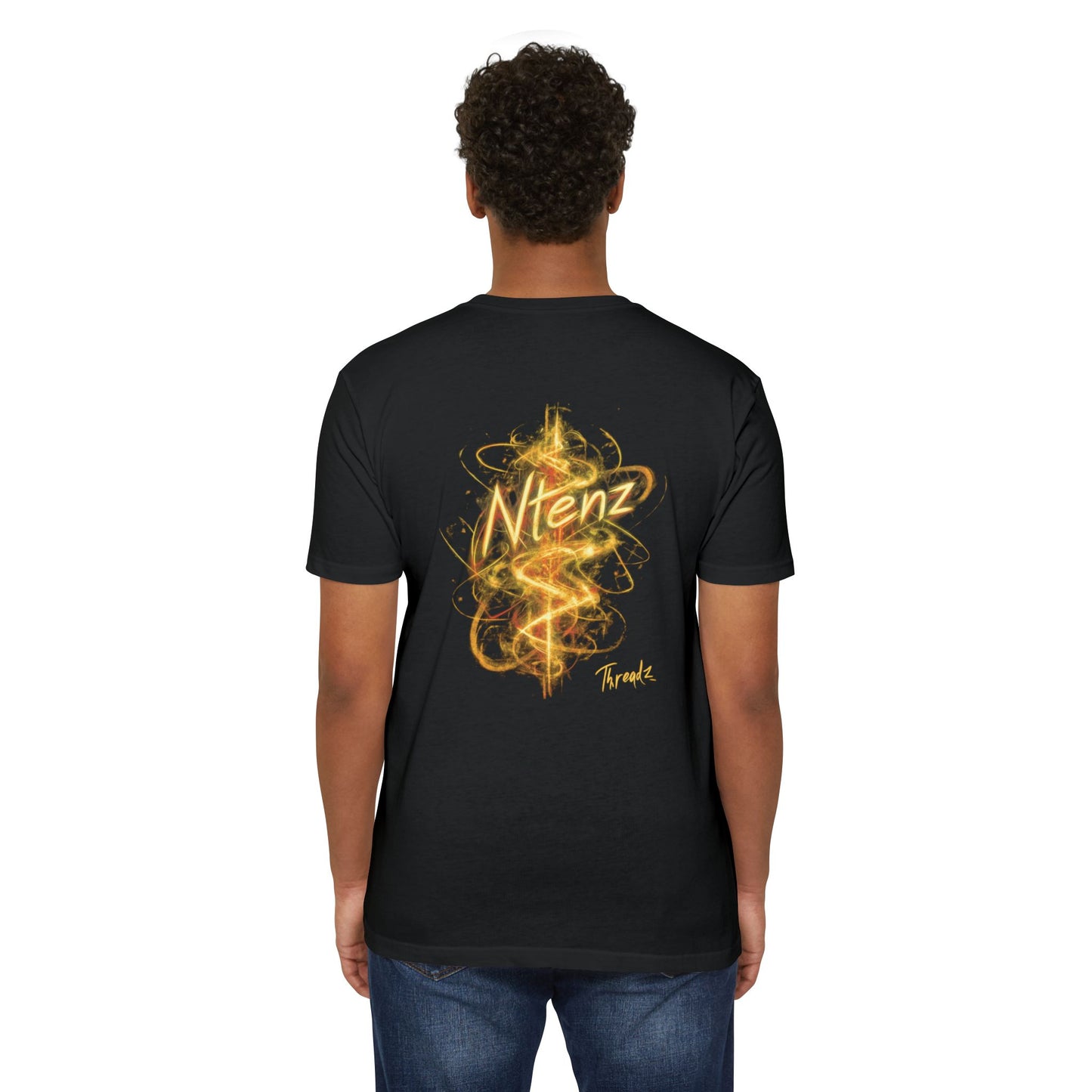Conscious Vibes Unisex CVC Jersey T-shirt - Nature-Inspired Graphic Tee