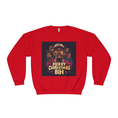 Merry Christmas Bih Sweatshirt —  Crewneck