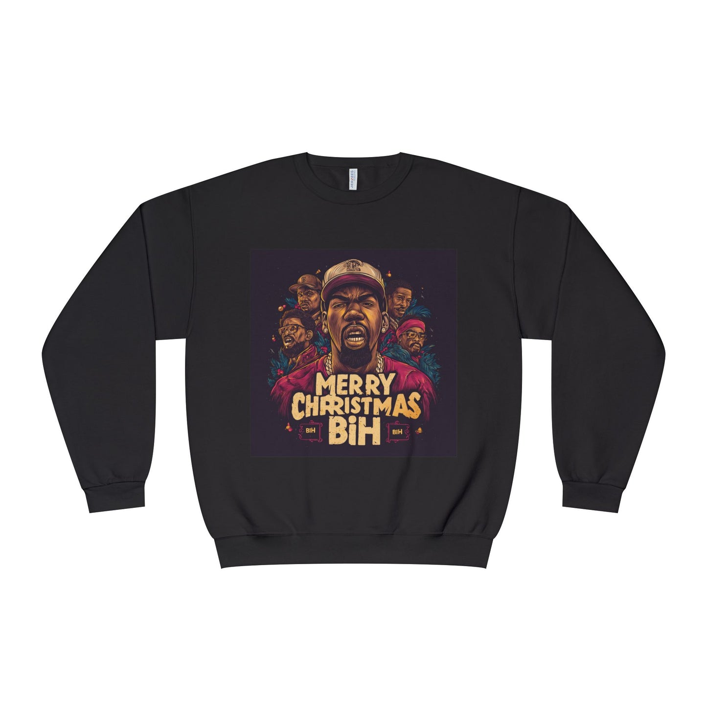Merry Christmas Bih Sweatshirt —  Crewneck