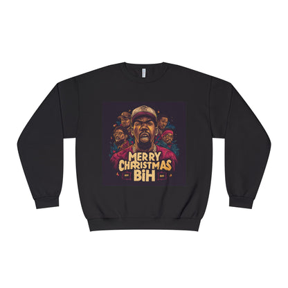 Merry Christmas Bih Sweatshirt —  Crewneck