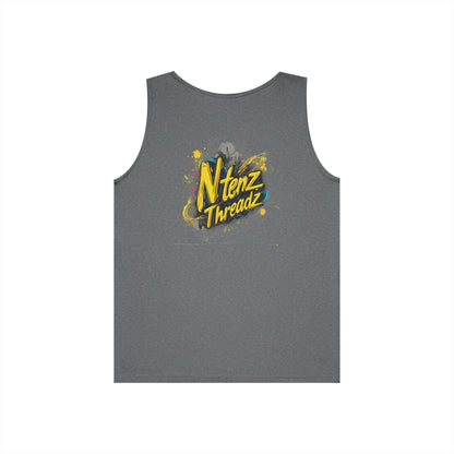 The Future is Robot: Graphic Tank Top, Music Lover Apparel, Unisex Summer Wear, Festival Tee, Gift for Artists